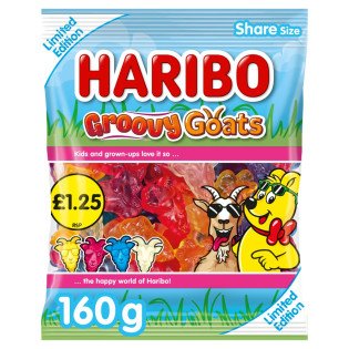 HARIBO GROOVY GOATS PM (LIMITED EDITION) (160G)