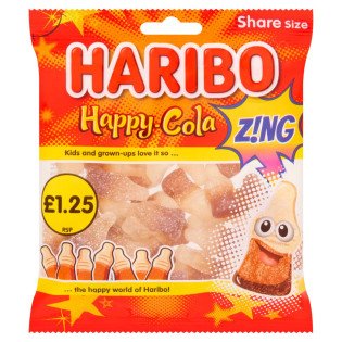 HARIBO HAPPY COLA ZING pm(140g)