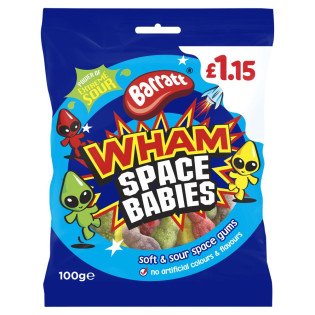 BARATT WHAM SPACE BABIES (100G)