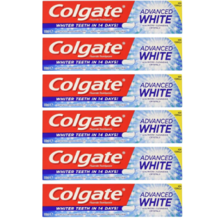 COLGATE TOOTHPASTE 100ml - ADV WHITENING 6pk