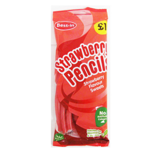 B/IN STRAWBERRY PENCIL PMP (160G)
