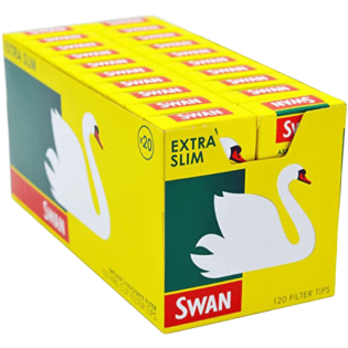 Swan Filter Tips Extra Slim - Case of 20